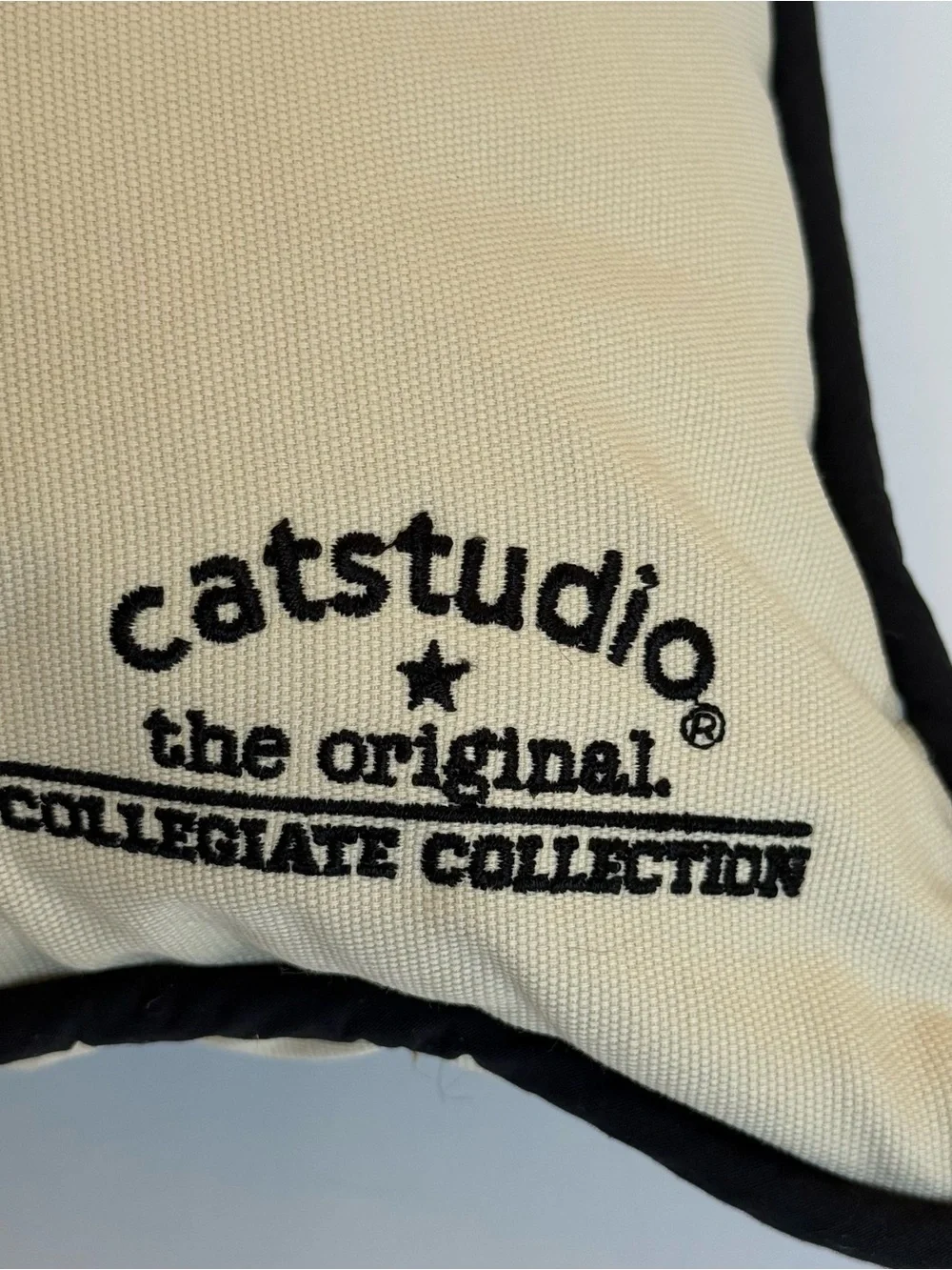 Catstudio Michigan State University Spartans MSU Embroidered College Pillow NWT